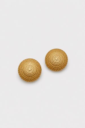 Royal Mandala Engraved Ethnic Wear Button