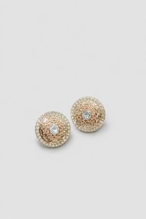 Royal Crystal Filigree Heritage Buttons